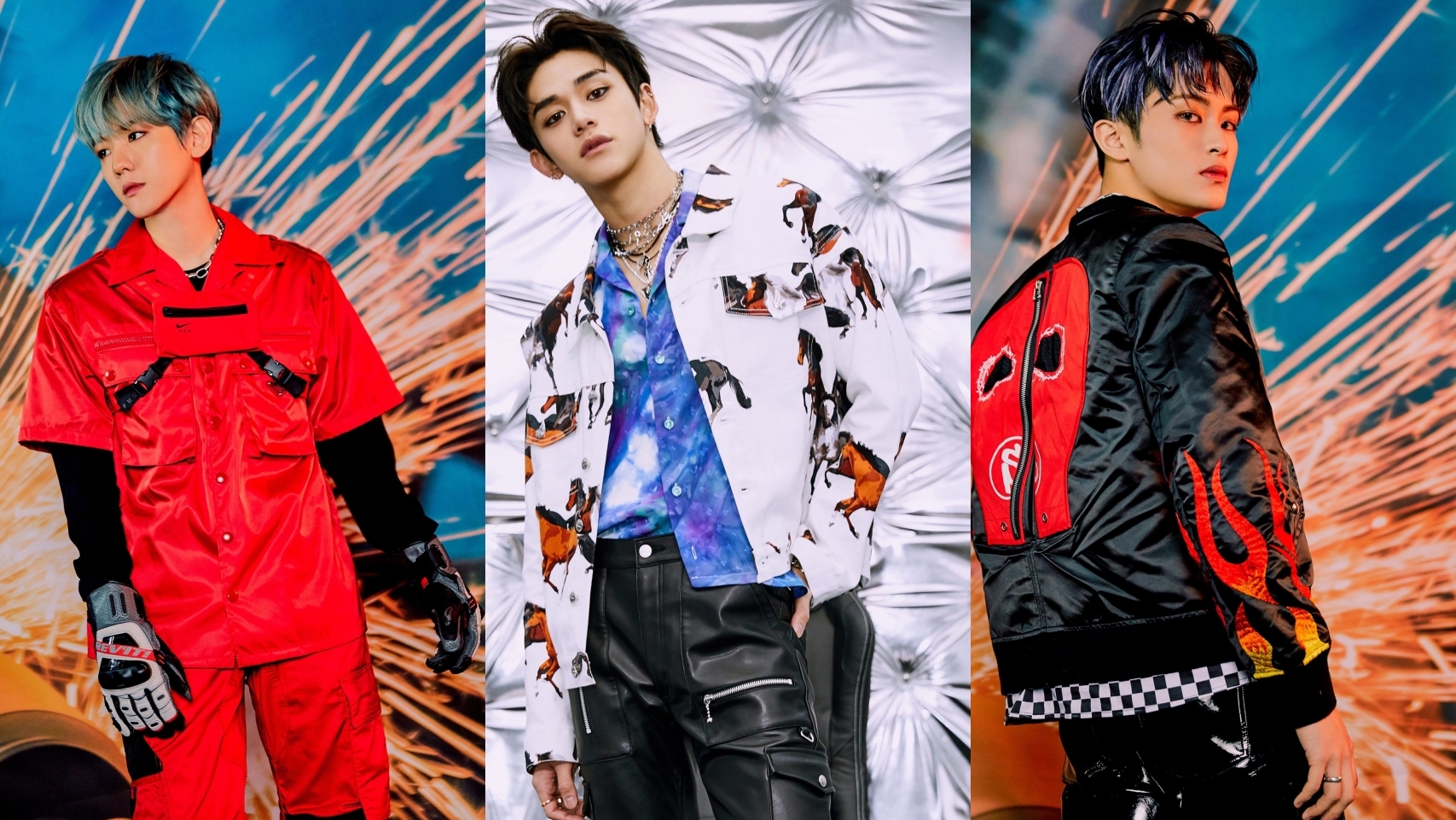 SuperM Releases Teaser Photos of Baekhyun, Mark and Lucas Before Comeback With Single '100'