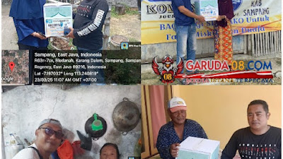 KJJT Peduli Rakyat, Lanjutkan Aksi Sosial Bagi-Bagi Paket Sembako di Sampang