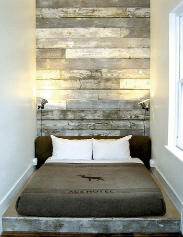 Reclaimed Wood Wall