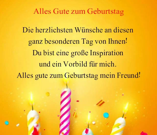 250+ Besten Schöne Geburtstagswünsche & Sprüche, Zitate