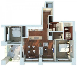 inspirasi 3D Plan Clections by Amazing Architecture 80