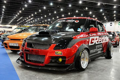 suzuki swift modifikasi street racing