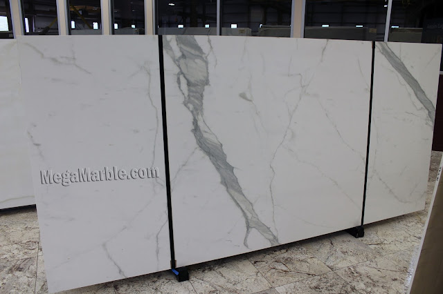 Statuary Porcelain Slabs For Countertops & Shower Walls