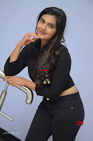 Neha Deshpandey in Black Jeans and Crop Top Cute Pics Must see ~  Exclusive Galleries 006.jpg