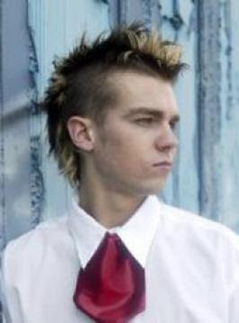 Punk Hair Cuts on Punk Mohawk Hairstyles For Men Jpg