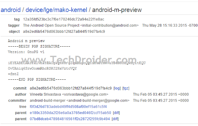 Nexus 4 Mako Android M developer preview