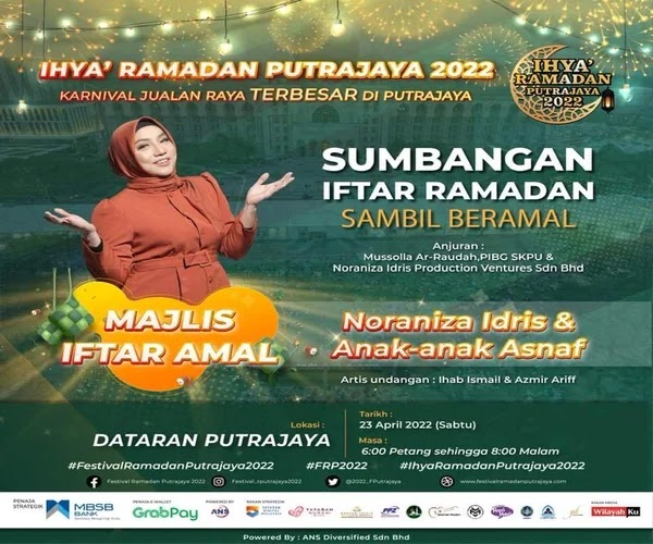 Noraniza Idris - Majlis Iftar Ihya Ramadhan 2022