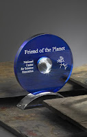 Friend of the Planet Award (Credit: ncse.com) Click to Enlarge.