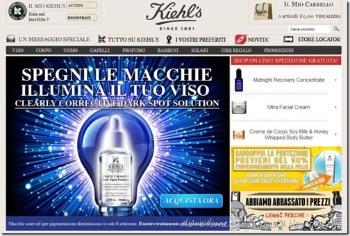 kiehl's shop online