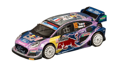 ford puma rally1 1:43 sebastien loeb, coleccion vendedores de rally 1:43 altaya