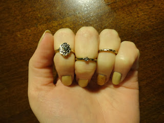 Clothes & Dreams: New in: above the knuckle rings and nail ring