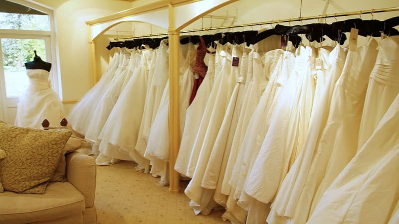 محلات فساتين زفاف في العراق