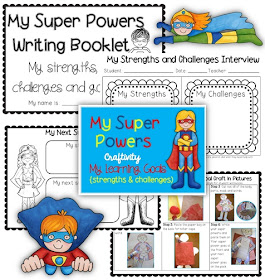 Super Powers Craftivity Learning Goals BTS Image