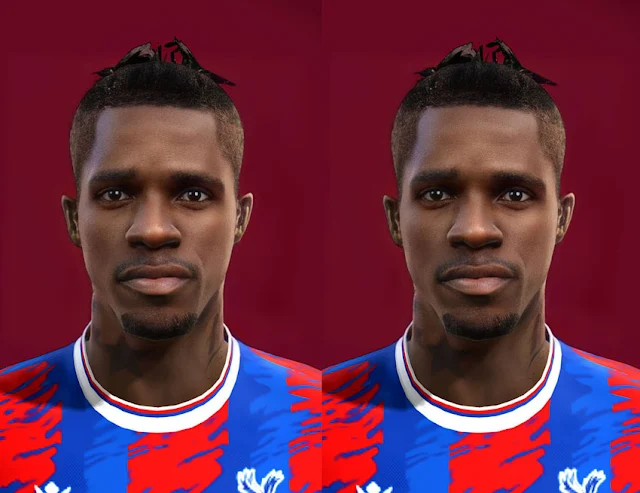 Wilfried Zaha Face 2023 For PES 2013