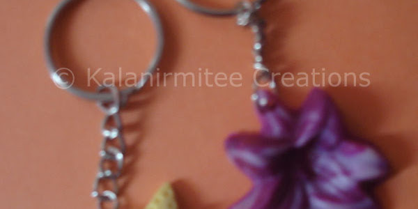 Lamasa craft: keychains ( clay craft)