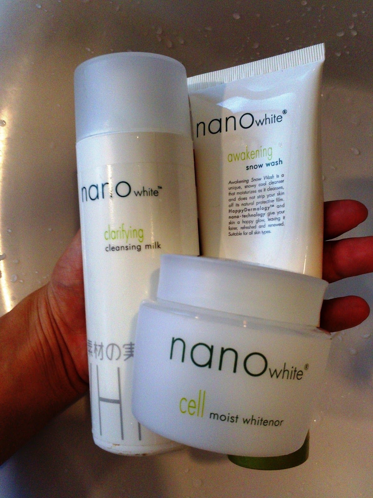 Review: Nanowhite Products: Cell Moist Whitenor, Awakening ...