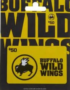 Buffalo Wild Wings Gift Card