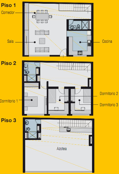 Casa 75 metros cuadrados - Part 4 - Planos de Casas