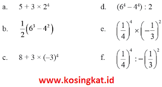 kunci jawaban matematika kelas 9 halaman 10, 11 latihan 1.1