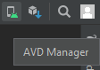 AVD Manager button