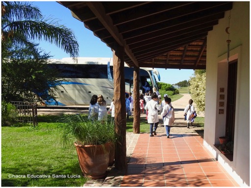 Animoso fin de la jornada, ¡hasta la próxima! - Chacra Educativa Santa Lucía