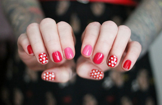 Valentine's nails