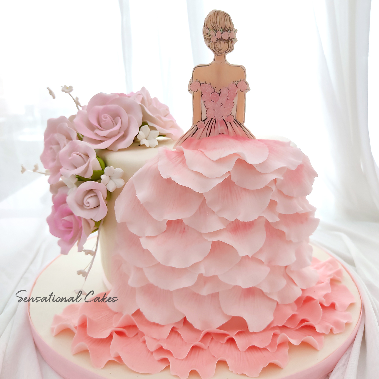 Aggregate more than 116 birthday cake dress design latest