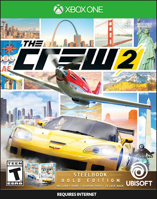 The Crew 2 Game Cover Xbox One Gold