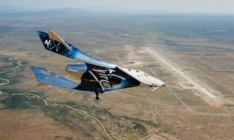 First flight of space tourism completed, 6 people touched space and returned