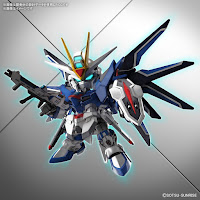 Bandai SD RISING FREEDOM GUNDAM Color Guide & Paint Conversion Chart