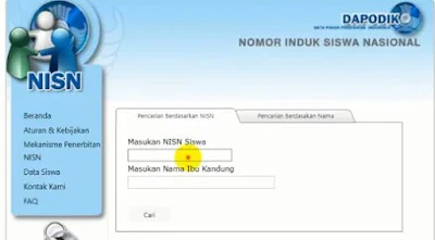 DATA SISWA DAPODIK BELUM ADA NISN LAKUKAN PENGAJUAN NISN BARU DI VERVAL PD