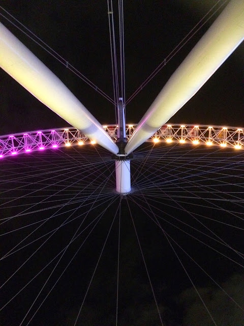 London Eye at night