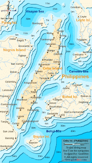 Cebu Island map