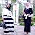 Dress Code Hitam Putih Hijab Casual