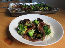 Sheet Pan Beef & Broccoli for Two