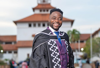 Foster Romanus bags a masters degree in marketing from UGBS