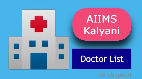 AIIMS Kalyani Doctor List for OPD Appointment