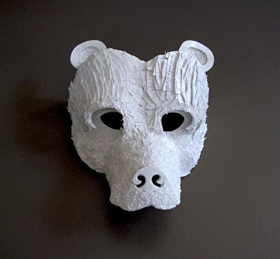 Beautiful Cut Paper Animal Masks by Flurry & Salk. Seen On www.coolpicturegallery.us