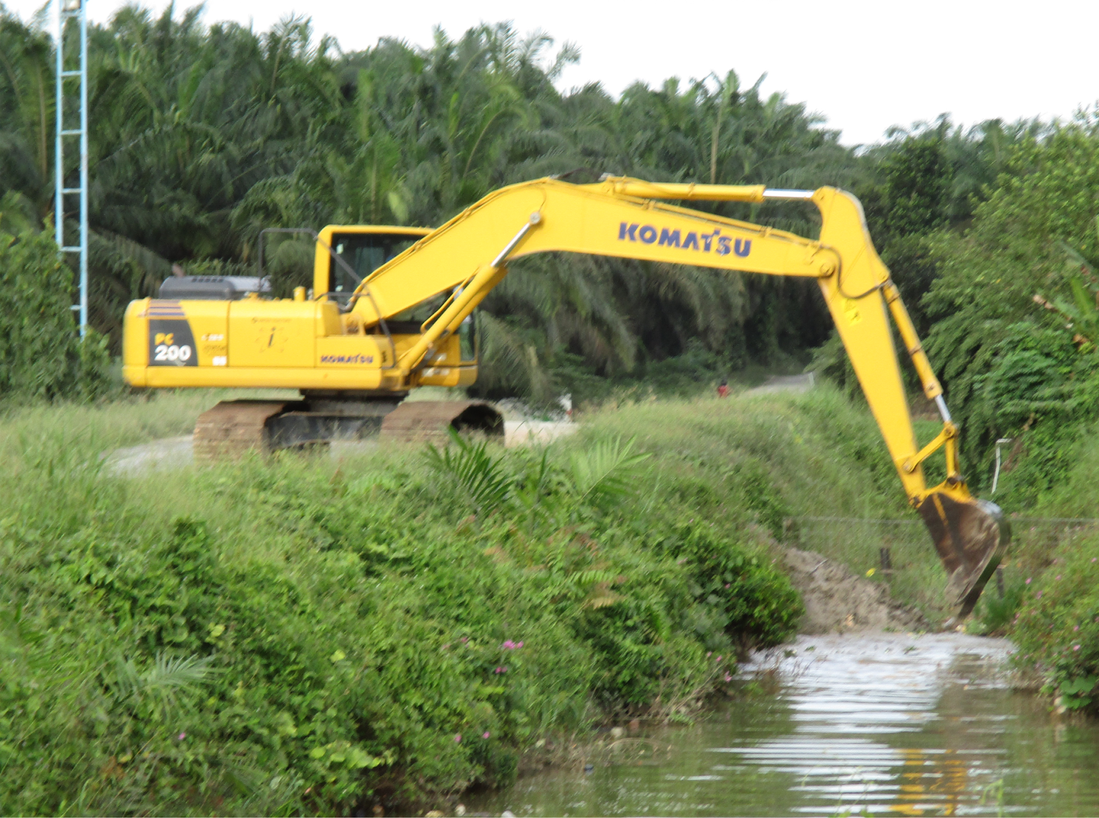 Gambar Kartun Animasi Anak Mainan Mobil Alat Berat Beko Excavator