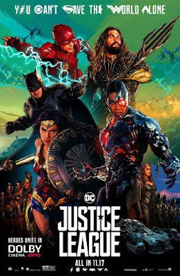 Justice League DOLBY Cinema Theatrical One Sheet Movie Poster