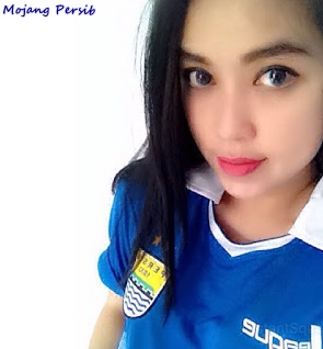 Foto Mojang Persib, Ladies Vikers, Maung Geulis, Pendukung Bobotoh Suporter Cantik Persib