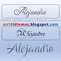 Tatuajes originales y expresivos con el nombre Alejandro