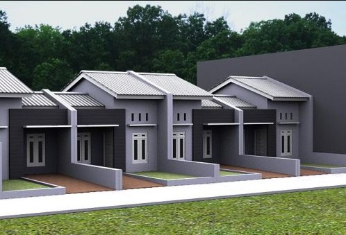 20 Gambar Desain Rumah  Impian  Kontrakan Minimalis Model 