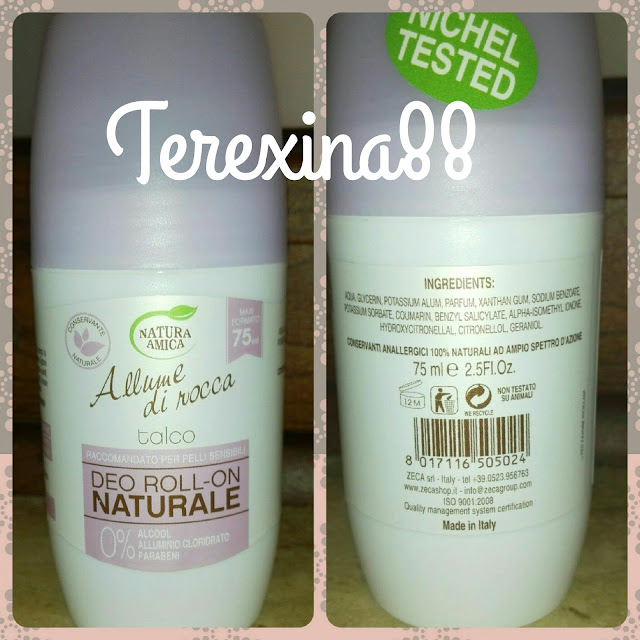 deodorante Natura Amica al talco ilblognicheltested