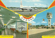 AEROPORT GIRONACOSTA BRAVA. Targeta postal de Carrera, Girona / García . (aeroport girona)