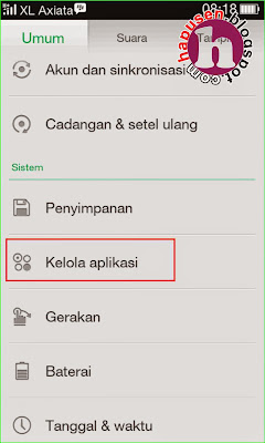 Cara menghapus cache hp android