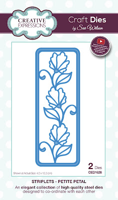 Creative Expressions Striplet Collection Petite Petal Dies CED1628