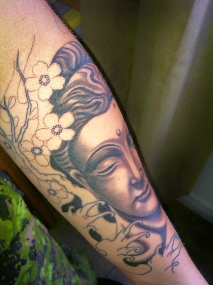 Men Sleeve Buddha Tattoo, Buddha Tattoo On Men Sleeve, Full Sleeve Buddha Tattoo, Worship Buddha Lovely Tattoo, Men, Artist, Parts,