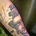 Lovely Buddha on Men Full Sleeve Hand Tattoo