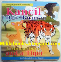 Buku Cerita Kancil dan Harimau Daffa Media  Mikki Books